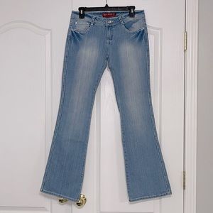 Red Rivet Bootcut jeans